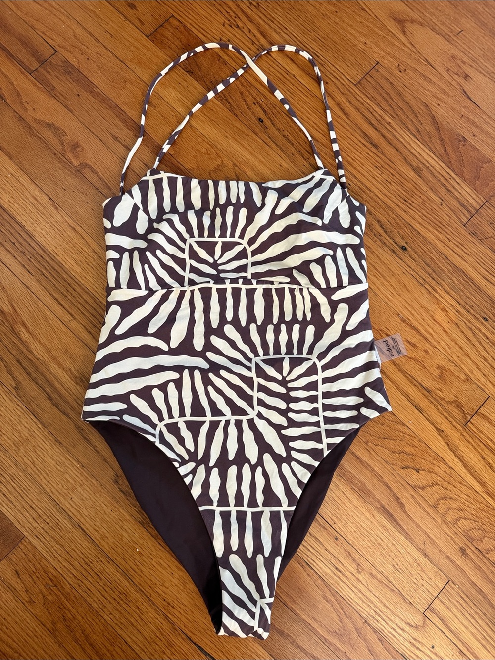Salted surf co Australian Women's coral sands Brown One-Piece Swimsuit